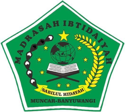 Gedung Madrasah Ibtidaiyah dengan suasana cerah dan hijau